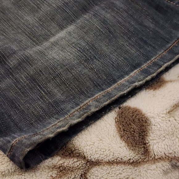 Frankie B Limited Edition Jeans - Embroidered Butterfly Pockets & Boot Cut Leg - Picture 13 of 14